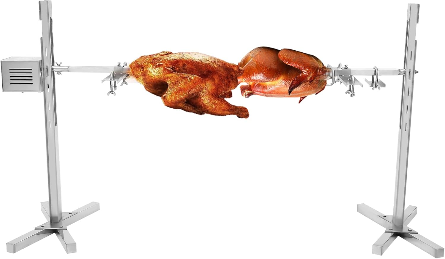 BBQ Rotisserie Grill, Electric Automatic Grill Stainless Steel Rotisserie Grill Barbecue Rotisseries Roast Hog Roaster Machine Rotisserie Pig Chicken Grill for Barbecue Bar, Restaurant