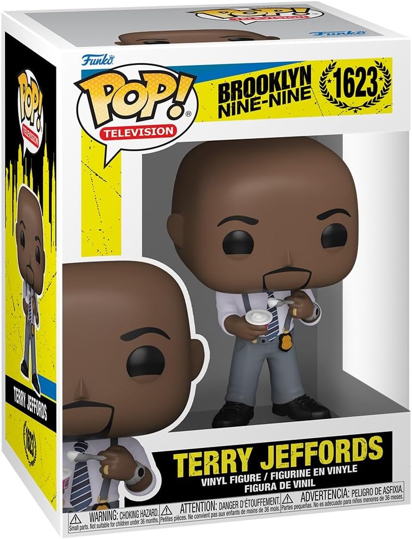 Funko POP TV: Brooklyn Nine-Nine - Terry w/yogurt - Collectable Vinyl Figure - Gift Idea - Official Merchandise - Toys for Kids & Adults - TV Fans