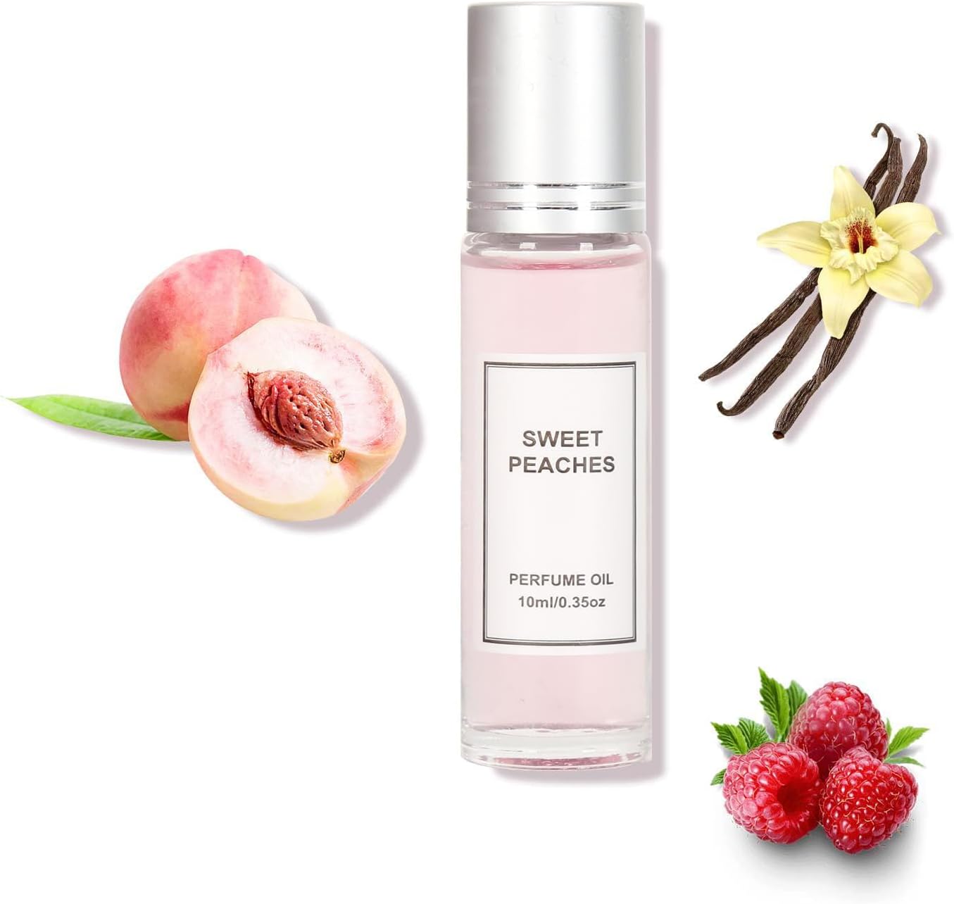 2025 New Pheromone Parfum for Women Secret Pheromone Parfum Enhanced Scents Pheromones Perfume Set Womens Perfume Pheromone Scent Collection Perfume Gift Sets Women Girls (Peach Vanilla-new)