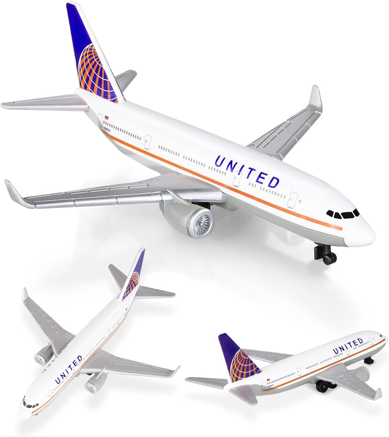 Model Planes United Model Airplane Plane Aircraft Model for Collection & Showcase
