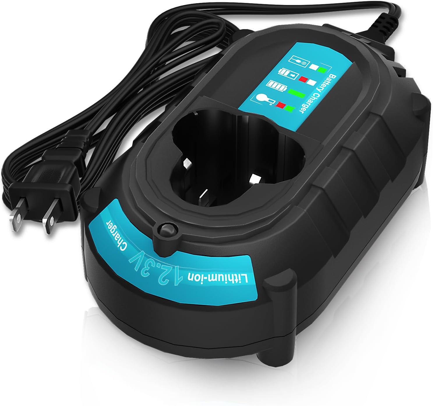 BL1013 Battery Charger Compatible with Makita BL1014 10.8V Lithium-Ion Batteries – Fits DC10WA/DC10WB Chargers, for Makita Cordless Drill & Screwdriver Tools