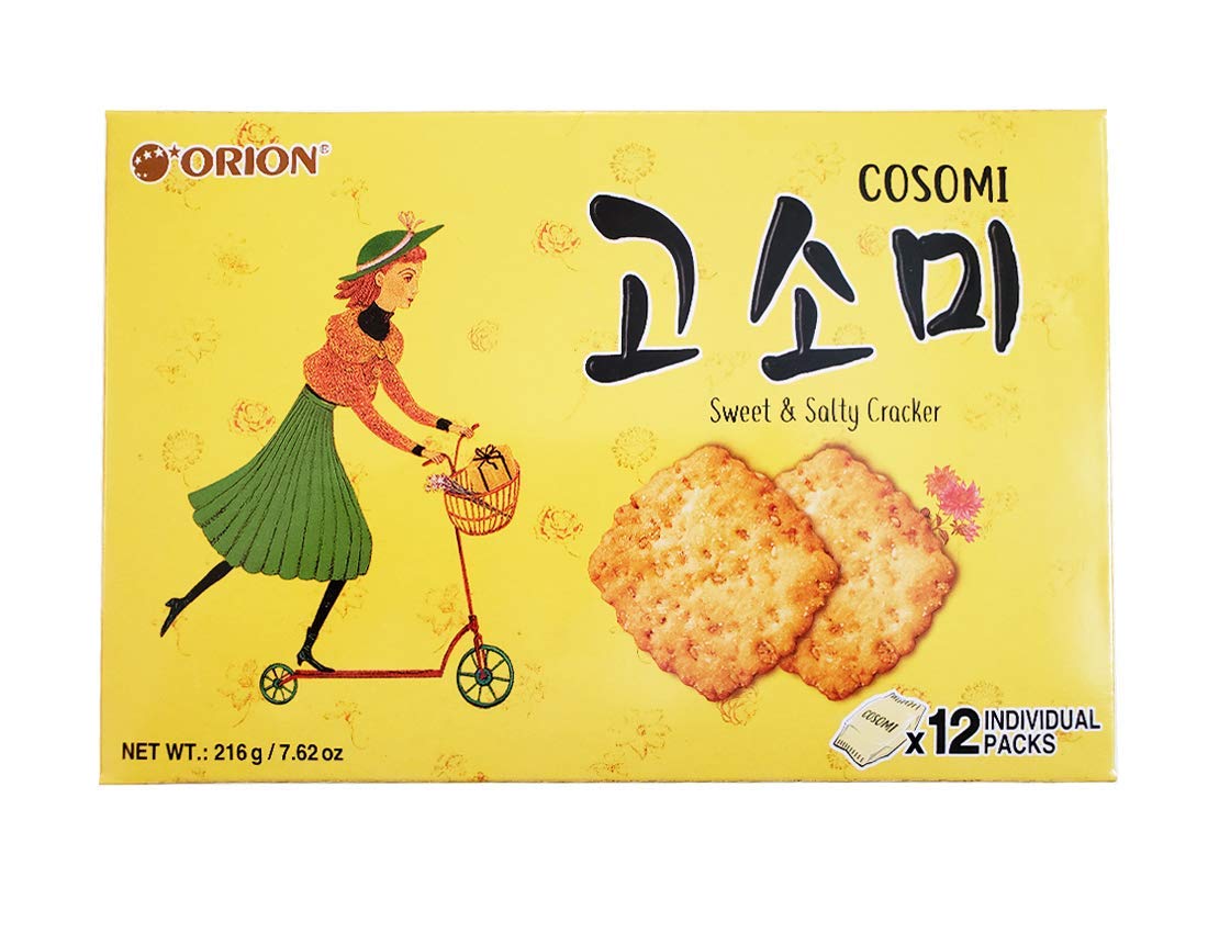 Orion Gosomi Sweet & Salty Cracker 216g 12 individual Packs