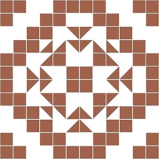 FloorPops 12-in by 12-in Terracotta Matias Peel & Stick Floor Tiles, FP4946