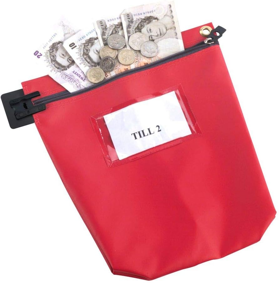 GoSecure High Security Mailing Pouch Red CCB1R