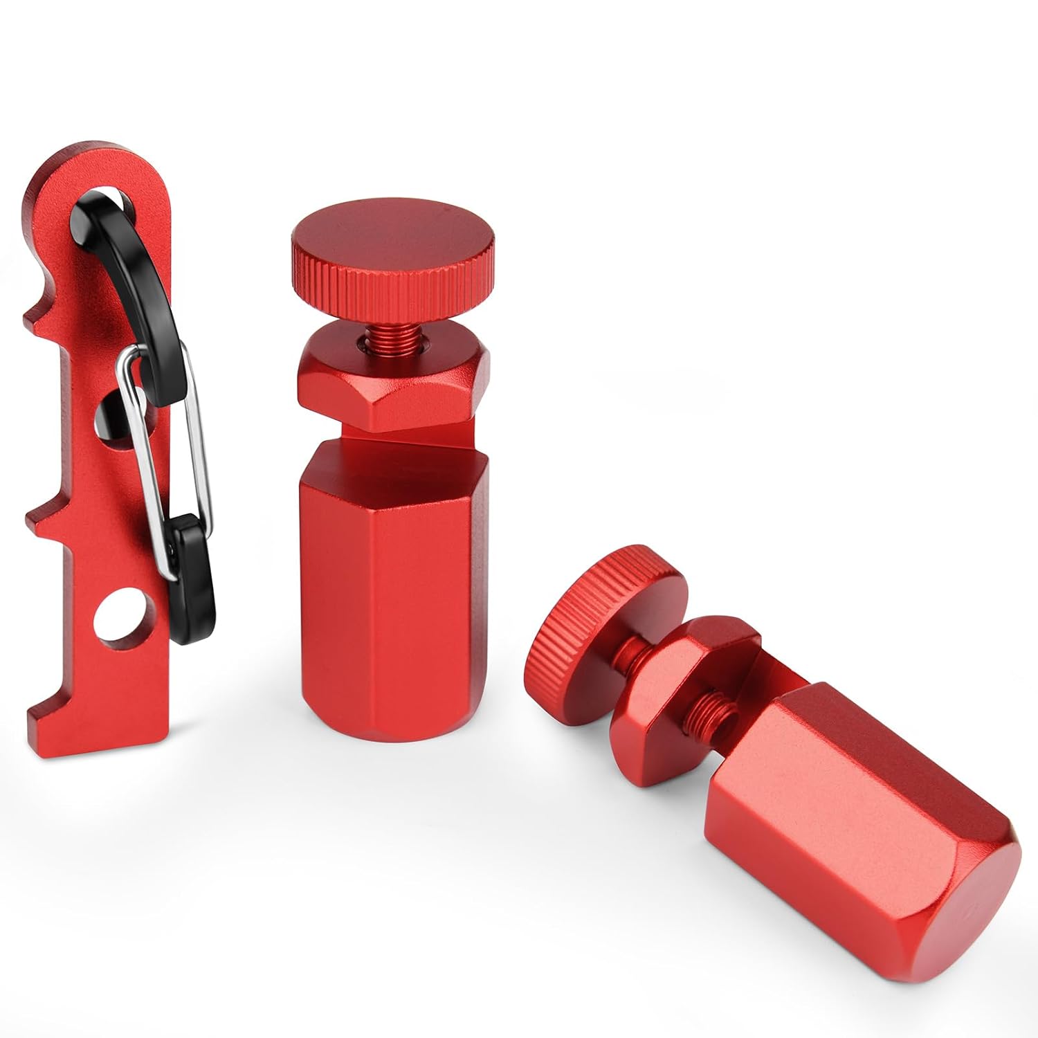 Tall Stair Gauges for Framing Square with Holder and Hook, Framing Jig for Speed Square, Framing Square Stops for Carpentry Squares & Circular Saw