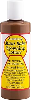 Browning Lotion - All Natural Fast Dark Tan 4 fl.oz (2 bottle)