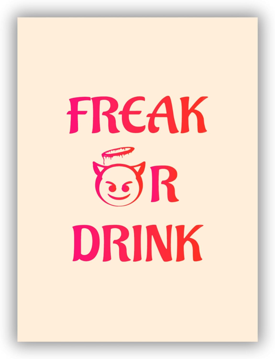 Freak Or Drink Anything But Vanilla Edition - The Freakiest Couple Drinking Game Perfect For Date Nights, Birthdays & Anniversaries - Let's Get Drunk, Wild & Freaky! | Valentines Gifts For Him/Her