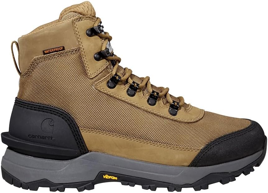 Carhartt Men's Outdoor Hike Waterproof 6" Soft Toe Hiker Boot