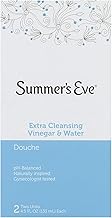 Summer's Eve Extra Cleansing Vinegar & Water Douche 2 Ct (Pack of 4)