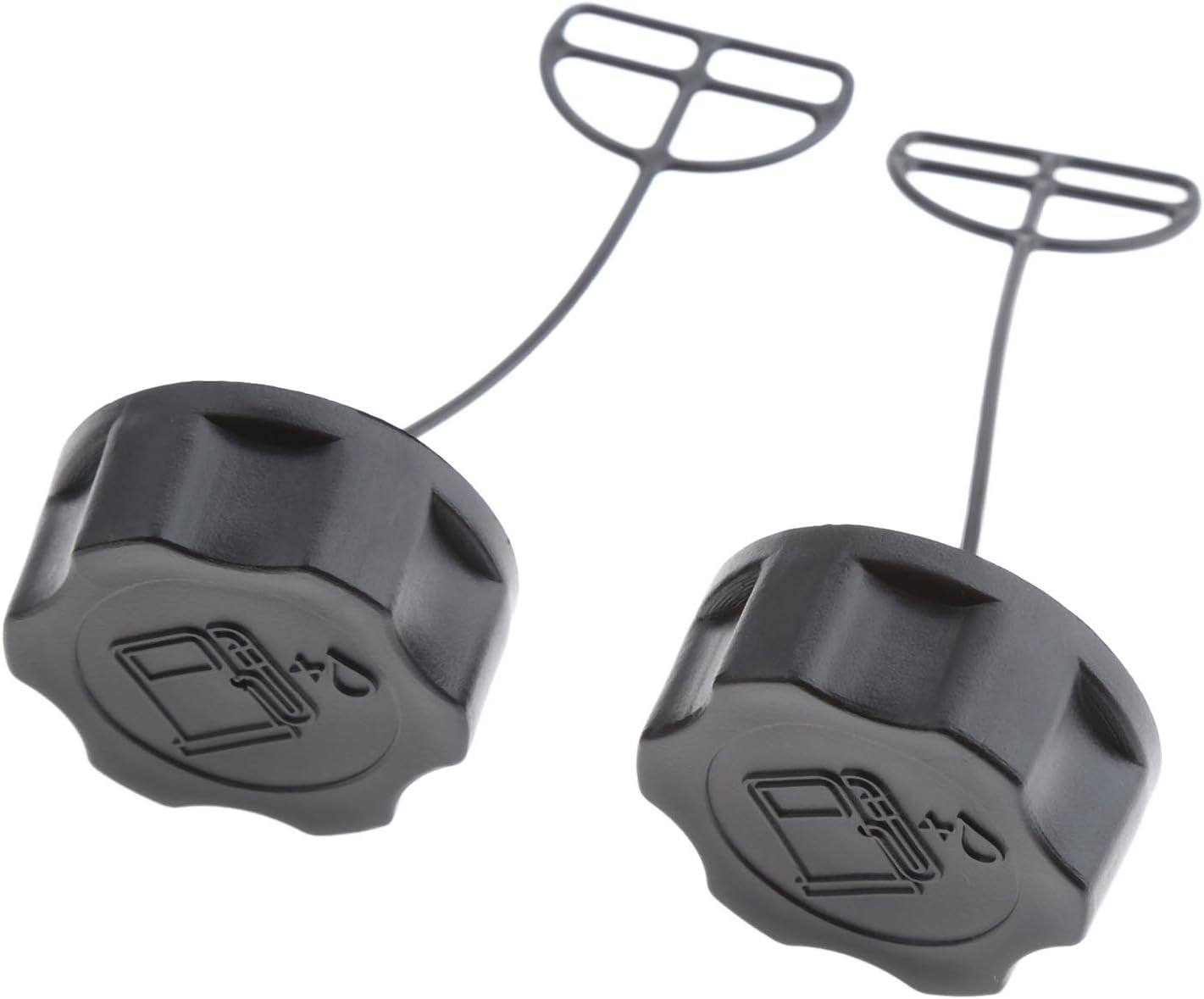 bowarepro 2Pcs Fuel Tank Cap Brushcutter Strimmer Trimmer Grass Brush Cutter For 33CC 43CC 52CC CG330 CG430 Chinese Engine Motor