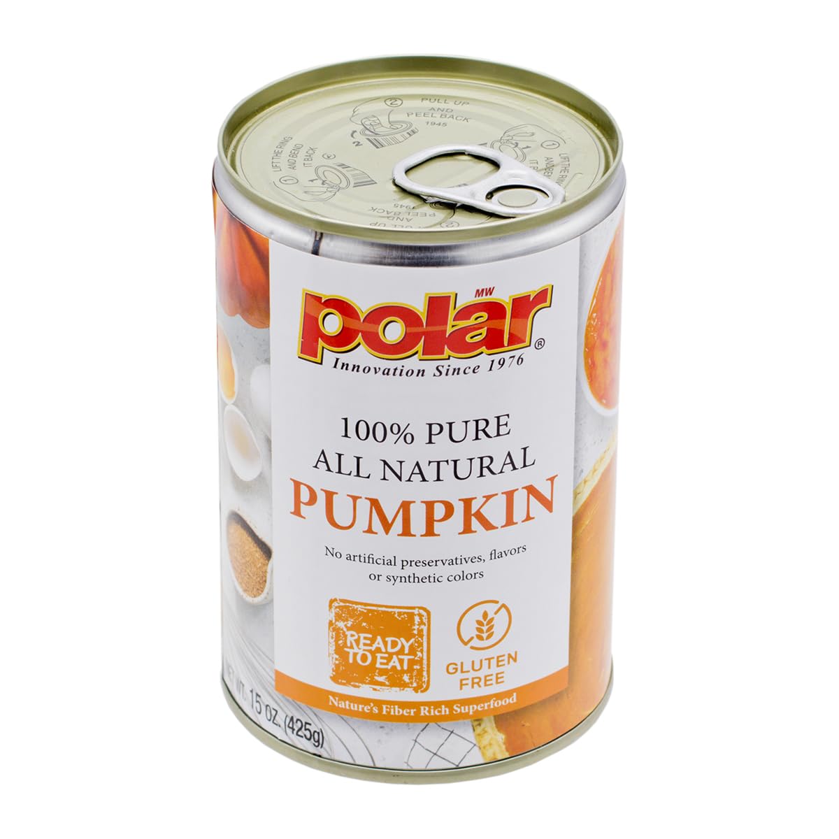MW Polar All Natural Pumpkin, 15 Ounce (Pack of 12)