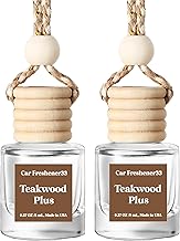 HoogaLife Car Air Freshener Diffuser – Revitalize Your Drive with Hanging Air Freshener Diffuser Aromatic Bliss On The Go(Maho&Teakwood Plus)