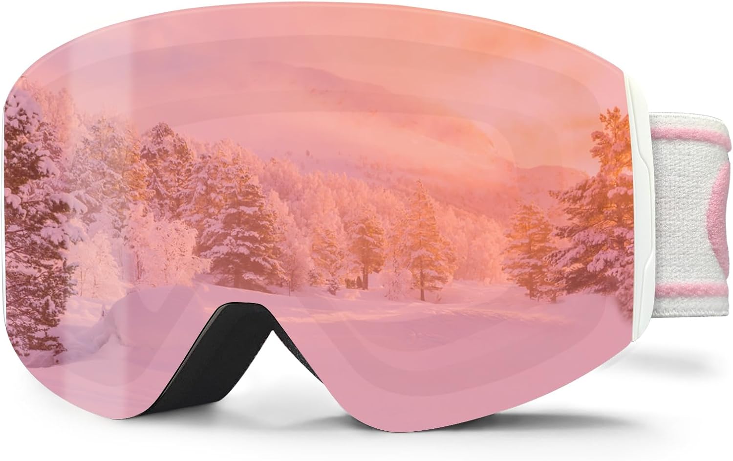 Kids Ski Goggles,Kids Snowboard Goggles for Boys Girls,Ski Goggles for Youth Teens Kids 3-14