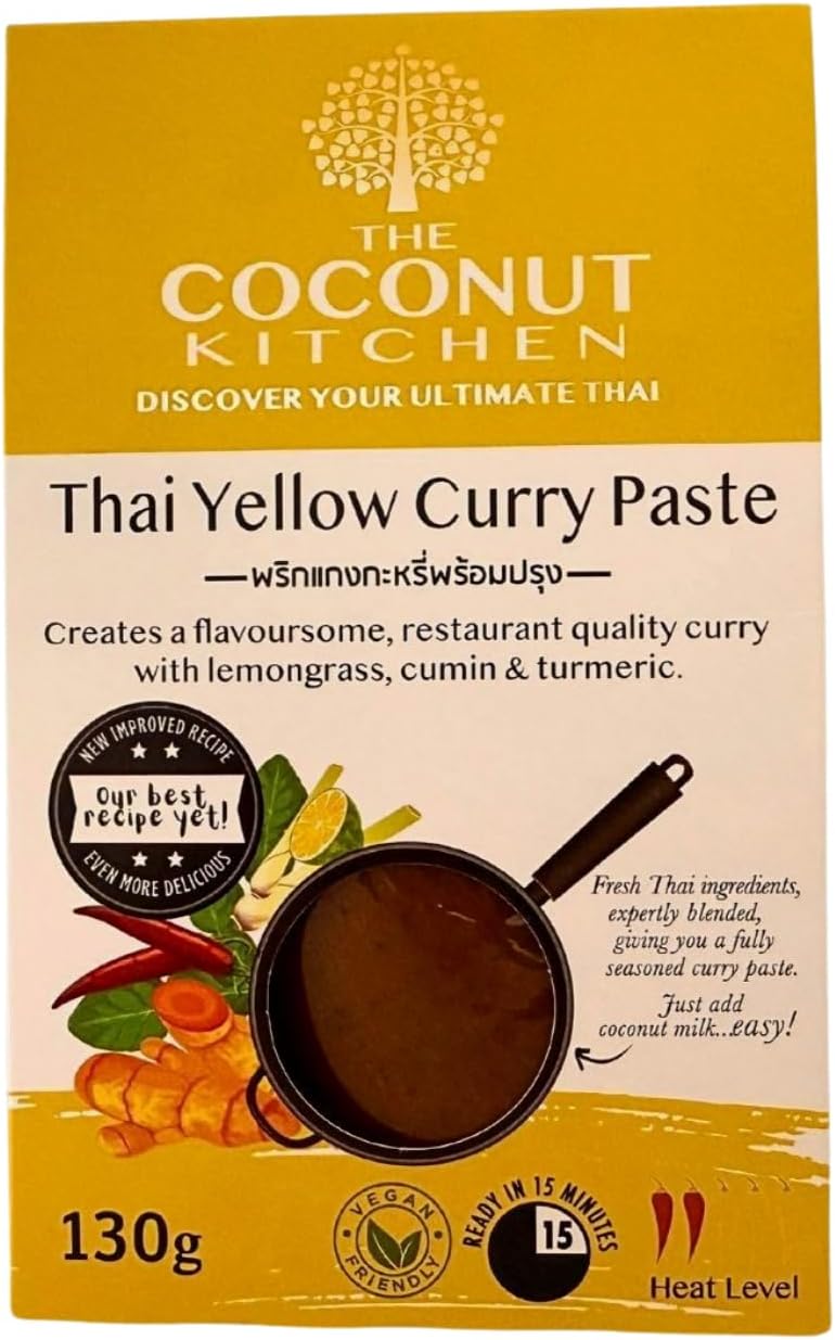 Coconut Kitchen Thai Yellow Curry Paste (130g)