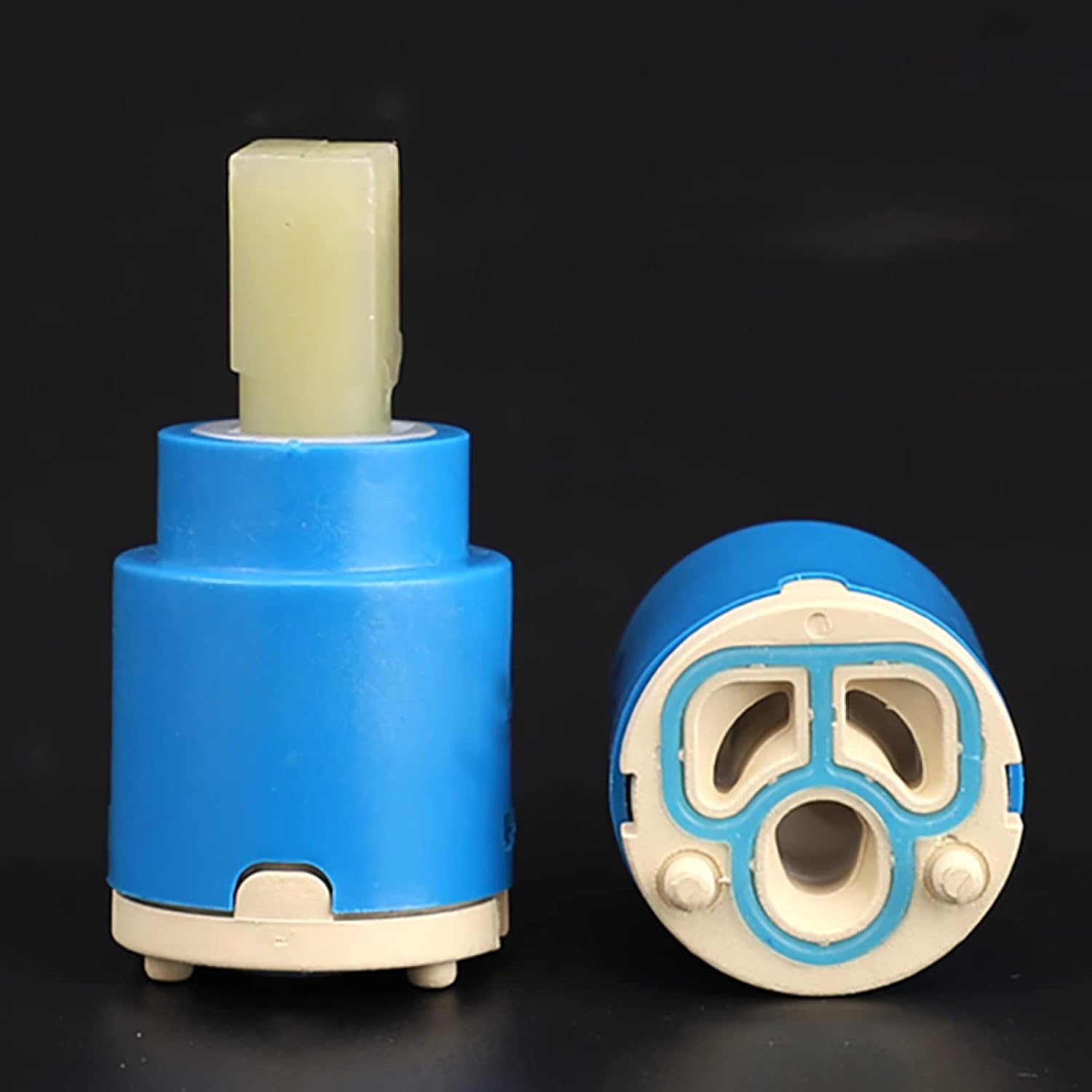 25/35/40MM Tap Cartridge, Ceramic Disc Cartridge Ceramic Cartridge Water Mixer Tap Inner Control Faucet Valve PP Plastic,Q-25MM