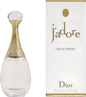 J'adore by Christian Dior Perfume for Women EDP Mini Splash, 5 ml