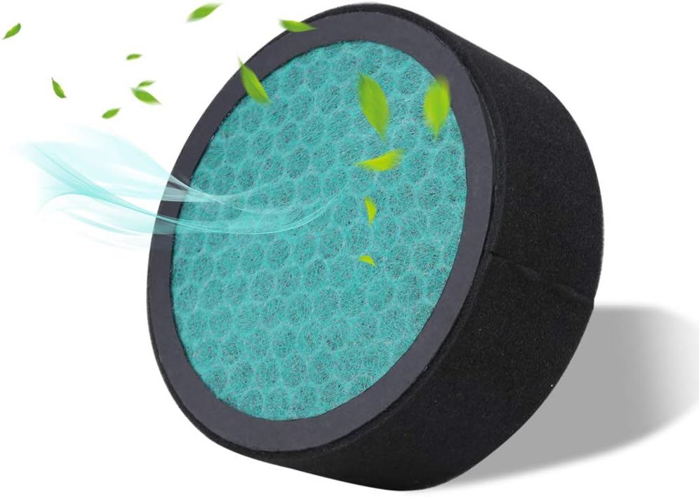 Earnmore High Efficiency 4-in-1 True HEPA Replacement Filter, Compatible Air Purifier, Removes Odors and 99.7% of Airborne particles