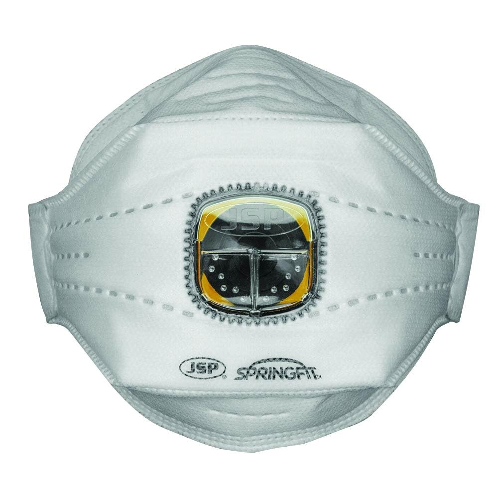 JSP Springfit 425mL FFP2 Disposable Dustmask with Typhoon Valve,medium/Large (BGA172-202-N00)