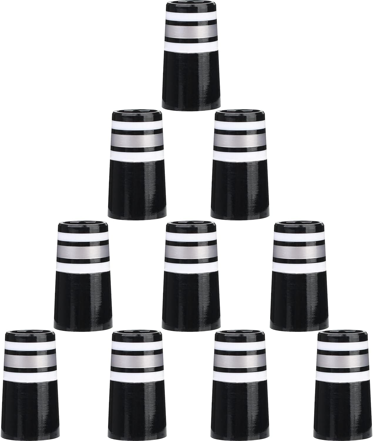 SummerHouse Multi-Ring Golf Iron Ferrules Compatible with 0.355'' Tapered Steel Shaft and 0.370'' Parallel Shaft