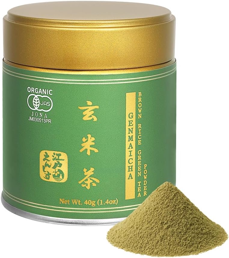YEDOENSIS KYOTO Genmaicha - Brown Rice Green Tea Powder (40g)