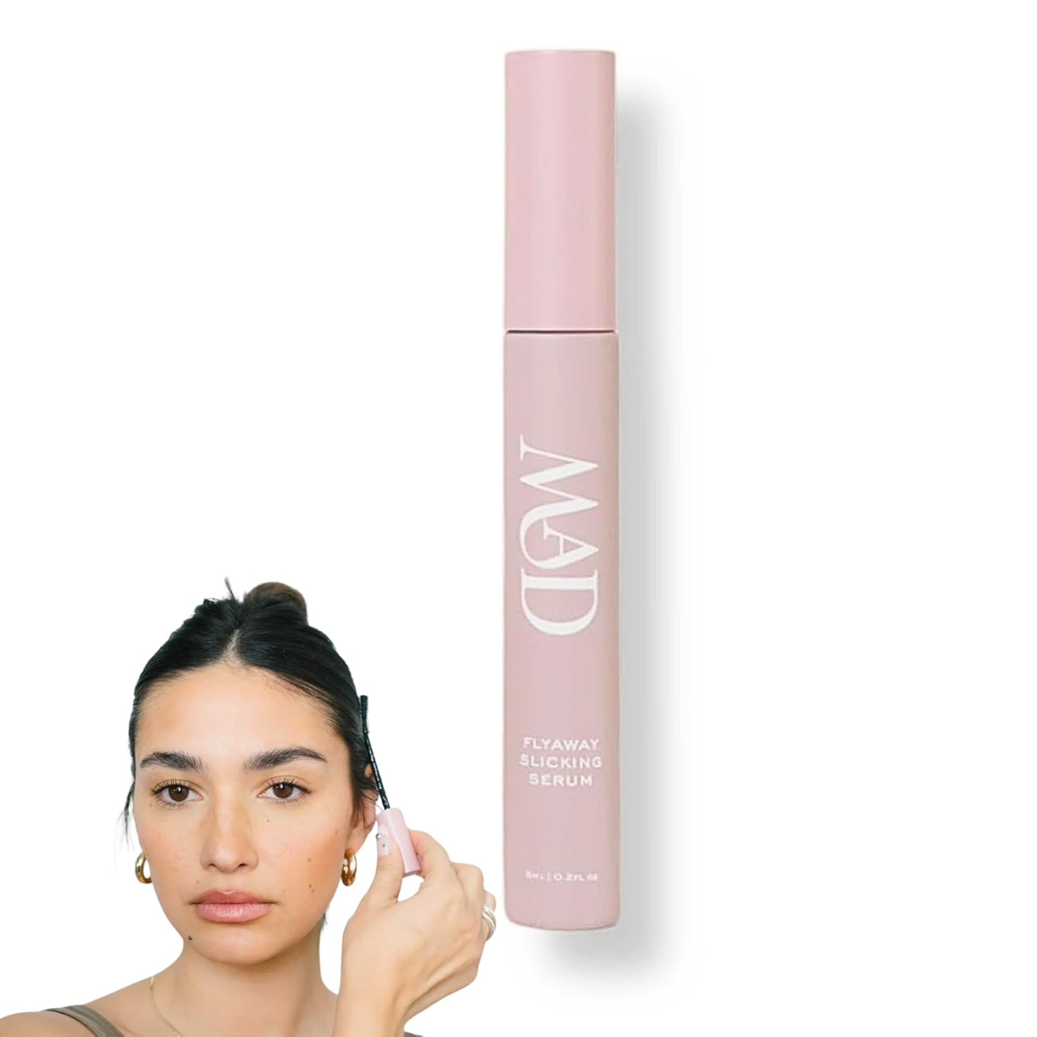 Fly Away Hair Tamer Stick + Hair Health Serum | For Baby Hairs, Slick Back Ponytails, Fuller Hairline and More