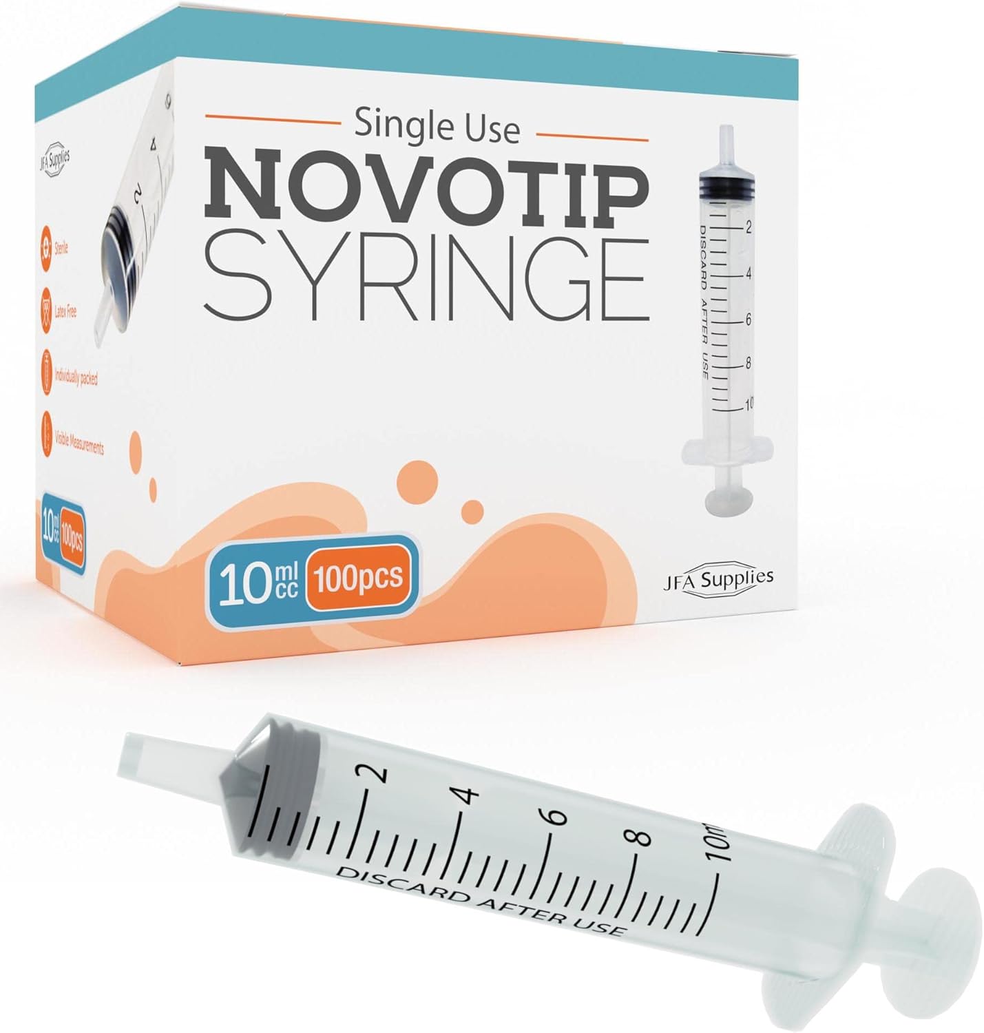 Novotip 10ml Syringe - Box of 100
