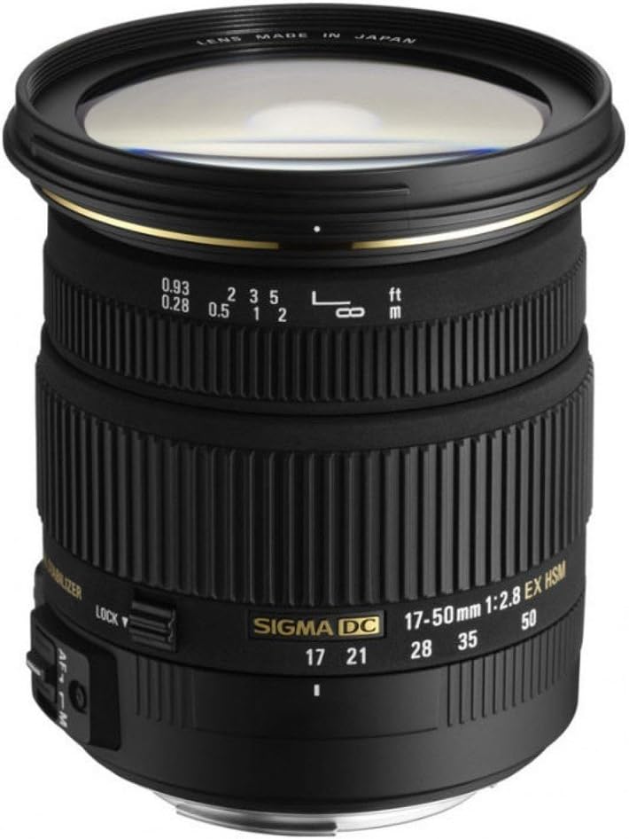 Sigma 17-50mm F2.8 EX DC for Sony Fit