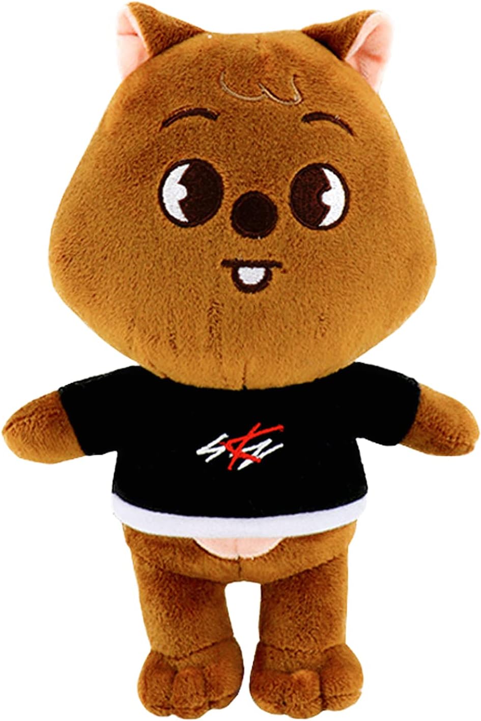 DUYAZHENLAODA Skzoo Plush Toy Skzoo Medium Soft Toy Cute Cartoon Stuffed Animal Dolls 20cm Cartoon Animal Figures Collection Collectible Kpop Group Plush-For Boys & Girls & Game Lovers (Brown bear)