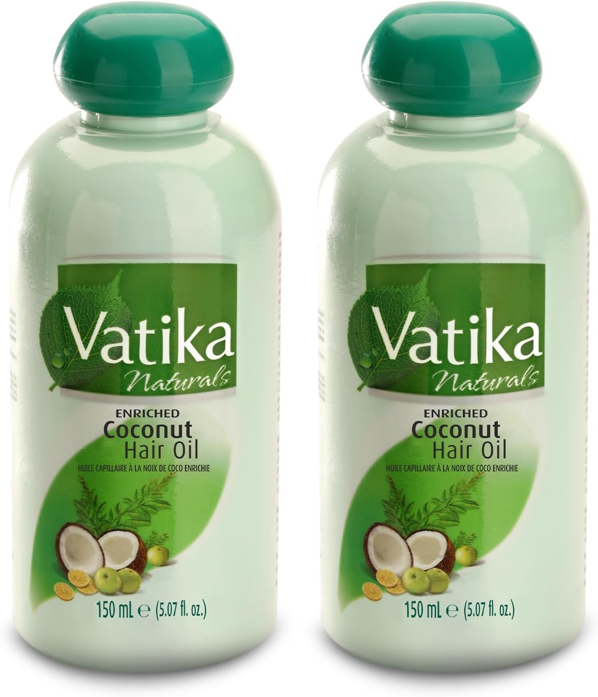 Dabur Vatika Enriched Coconut Hair Oil 150ml (Pack of 2)