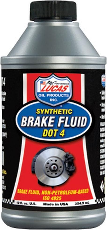 Lucas Oil DOT 4 Brake Fluid/12x1/12 Ounce