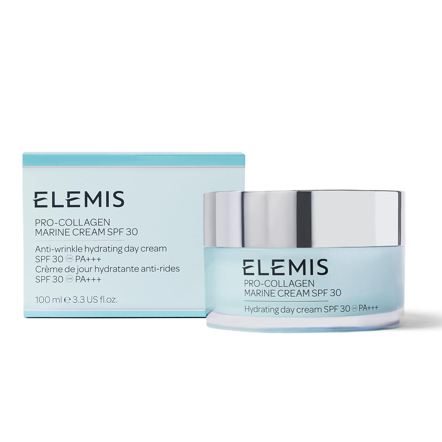 ELEMIS Pro-Collagen Marine Cream SPF 30, Lightweight Anti-Wrinkle Daily Facial Moisturizer
