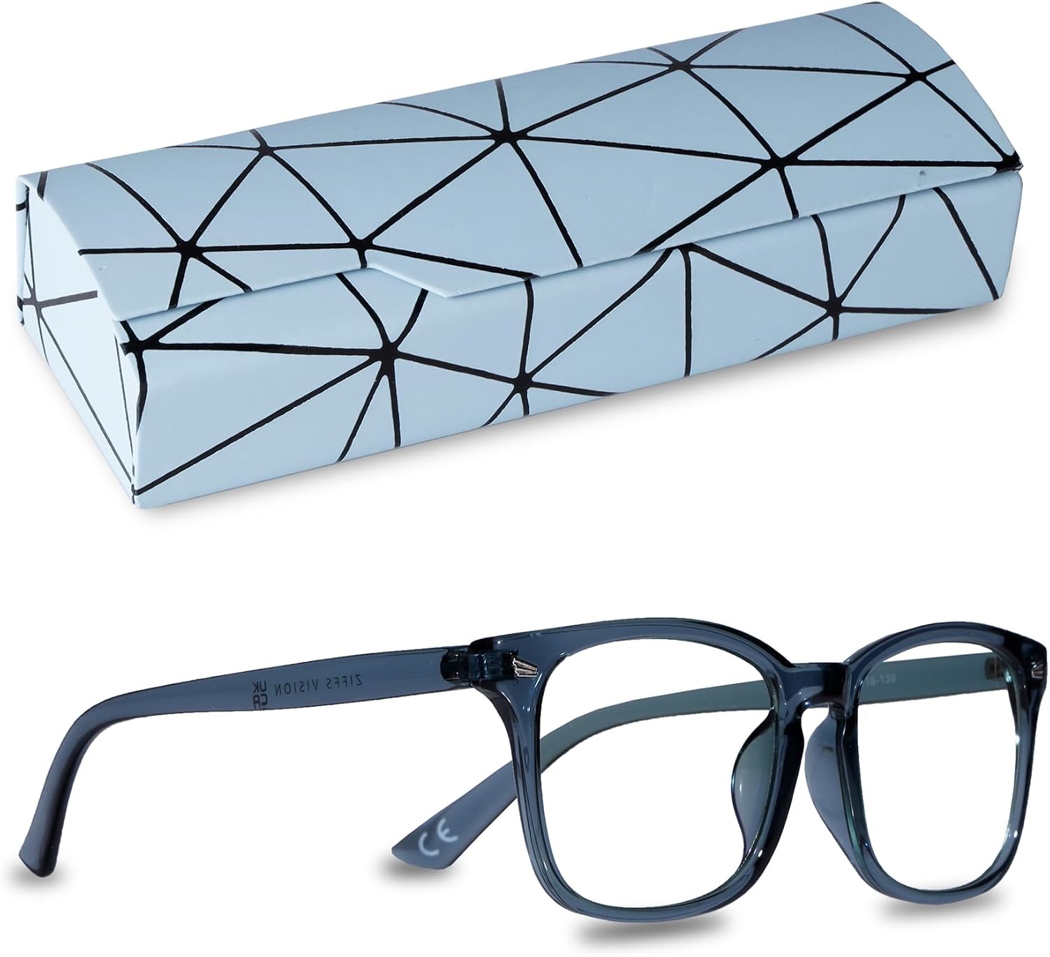 Ziffs Vision® Blue Light Blocking Glasses - Gaming Glasses - Premium Magnetic case & Accessories - Blue Light Glasses Women & Men - British Brand