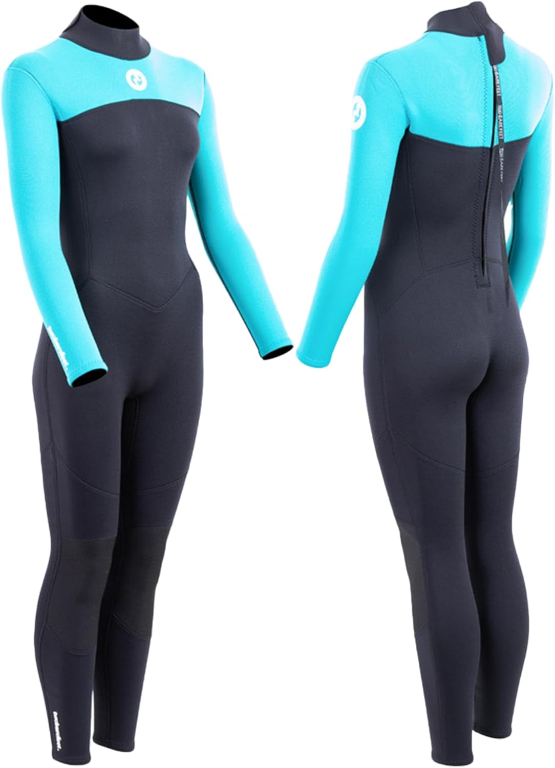Two Bare Feet Womens Thunderclap 2.5mm Full Length Summer Neoprene Wetsuit for Surfing Swimming Diving Watersports Wetsuit