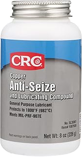 CRC Copper Anti-Seize & Lubricating Compound SL35901 - 8 Wt Oz., Anti-Seize Grease for Fittings, Bushings, Flanges, Headers