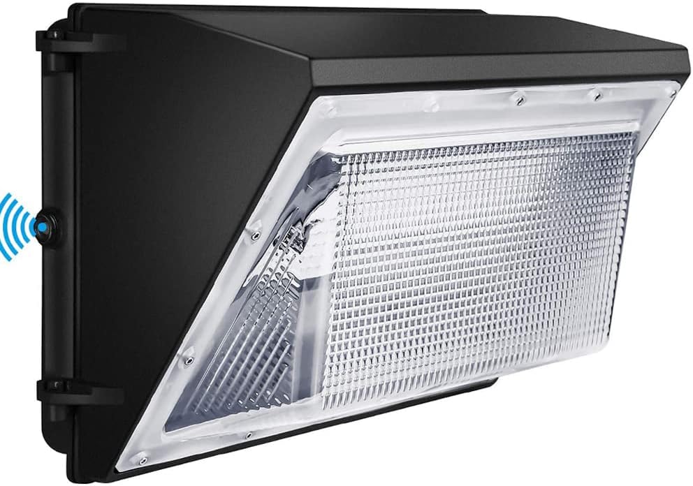 LEDMO 120W LED Wall Pack Light with Dusk-to-Dawn Photocell15840LM 5000K Daylight Outdoor Security Lighting Commercial and Industrial LED Wall Lights for Garages|Warehouses|Factories|House
