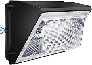 LEDMO 120W LED Wall Pack Light with Dusk-to-Dawn Photocell15840LM 5000K Daylight Outdoor Security Lighting Commercial and Industrial LED Wall Lights for Garages|Warehouses|Factories|House
