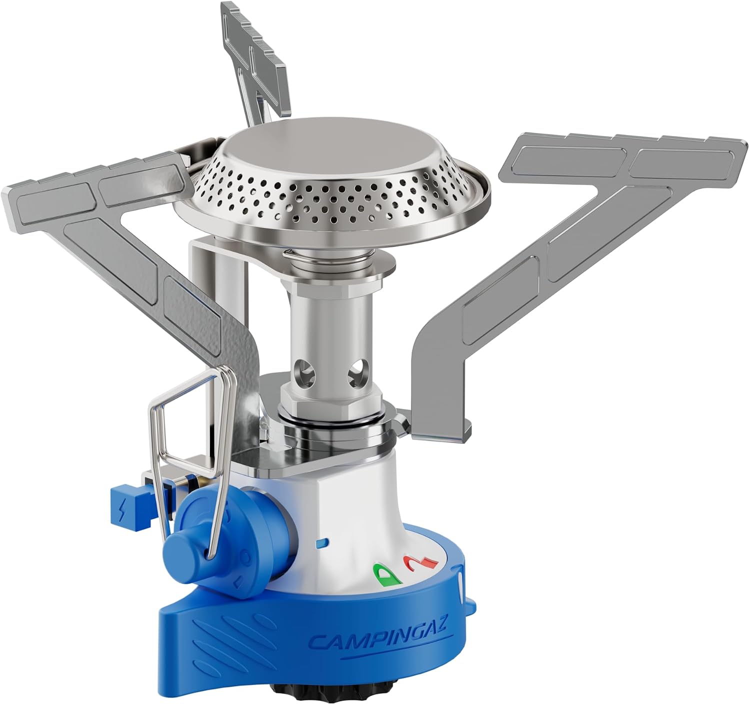 Campingaz Twister Connect PZ Stove | With Easy Clic Connection and Dual Lock Function | Lightweight 1-Burner Gas Stove | Single Burner | Powerful output 2900 W | For Camping, Festivals and Hiking