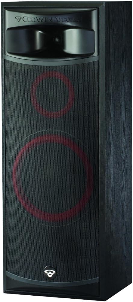 Cerwin-Vega XLS-12 12" 3-Way Home Audio Floor Tower Speaker