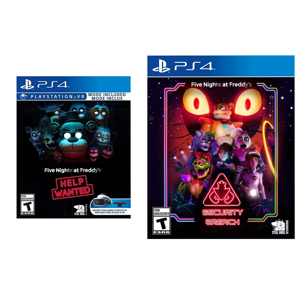 Five Nights at Freddy's: Help Wanted (PS4) and Security Breach Bundle