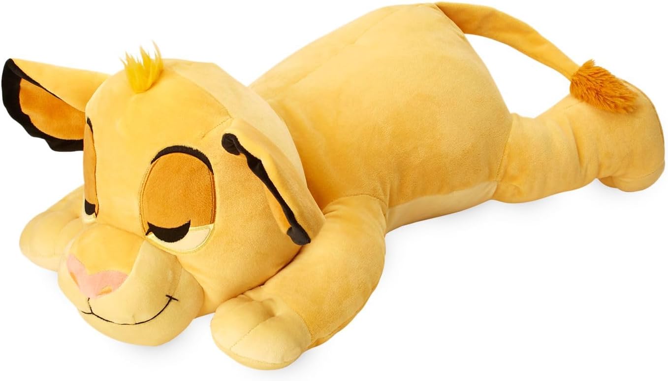 DISNEY STORE Cuddleez Plush - Simba - Big Plush - Super Soft & Huggable Toy for Fans & Kids of All Ages - Perfect Collectible Gift, Plushy