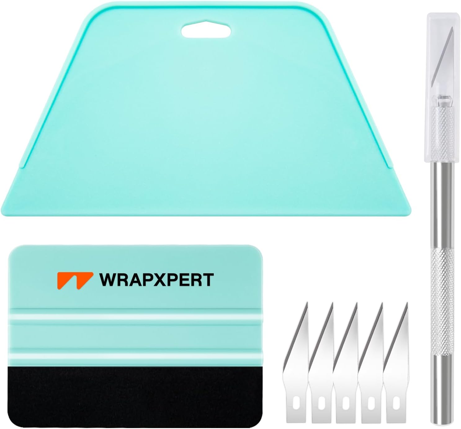 WRAPXERPT Wallpaper Smoothing Tool,Wallpaper Tool Kit for Peel and Stick Wallpaper Hanging,Vinyl Backsplash Tile,Bathroom,Window Film
