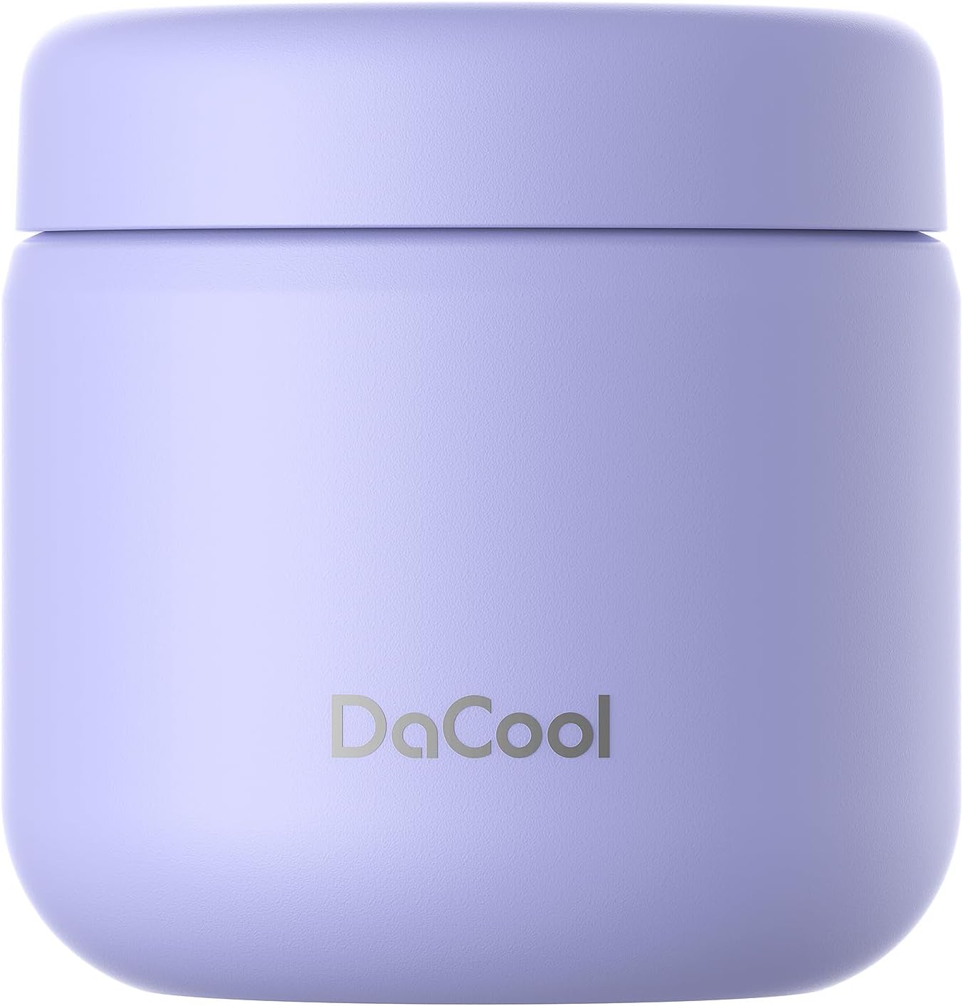 DaCool Kids Thermo for Hot Food 13.5 OZ Vacuum Stainless Steel Insulated Food Jar Kids Lunch Food Thermo Insulated Lunch Container Bento for School Office Picnic Travel Outdoors, Macaron-Purple