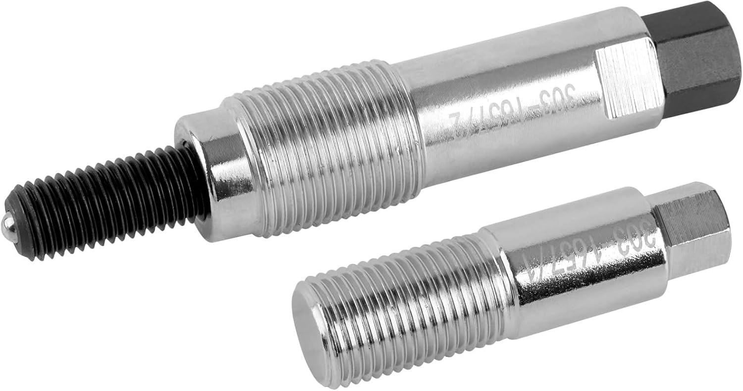 303-1657 Crankshaft Pulley Removal Tool, Hub Pulley Puller Tool Compatible with Ford Kuga Ranger Transit Custom 2.0L EcoBlue Engine 303-1657/1 303-1657/2