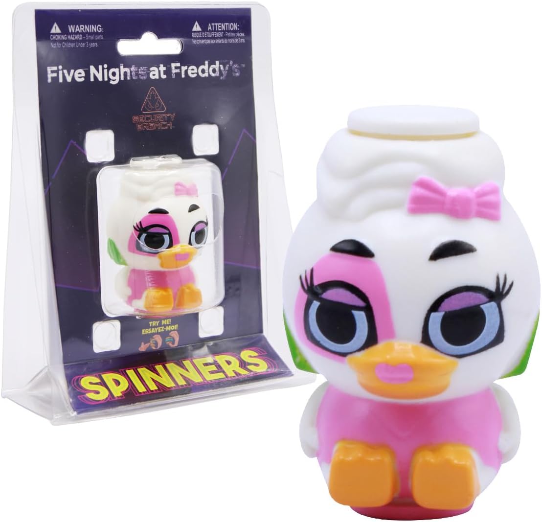 Five Nights at Freddy’s Security Breach Fidget Spinner – Chica (Official Collectible Stress Toy & ADHD Focus Spinner)