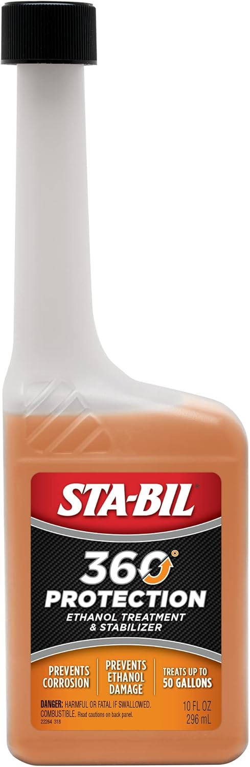 STA-BIL In-Season Protection Fuel System Treatment | Full Protection Fuel System Cleaner, Injector Cleaner, Increases MPG, Prevents Corrosion, 10 Fl. Oz.