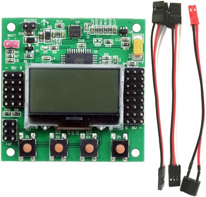Pojedehy Multi-Rotor LCD Flight Control Board with 6050MPU and Atmel644PA 644PA Drone Accessory 4.8-6.0V