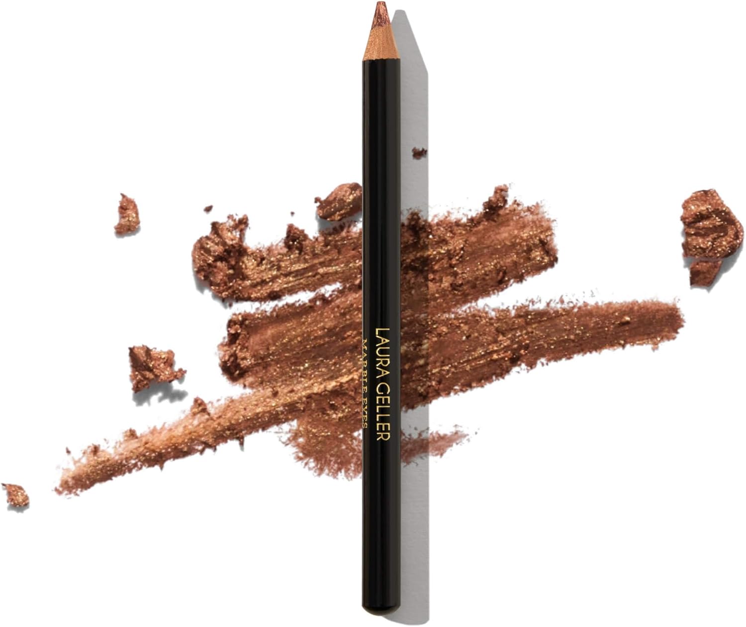 LAURA GELLER NEW YORK Marble Eyes Multidimensional Eyeliner – Long-lasting and Smudge-resistant - Creamy smooth-glide formula- Ultra-pigmented Eye Liner Makeup- Smoky Silk