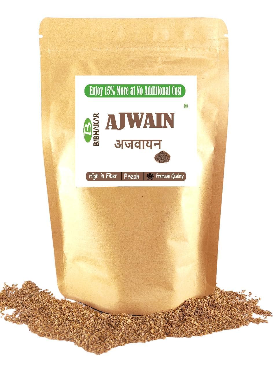 Ajwain 100gm Carom Seeds, Aromatic and Digestive Spice for Culinary Delights Ajowan (Bishops seed) Preservatives Free