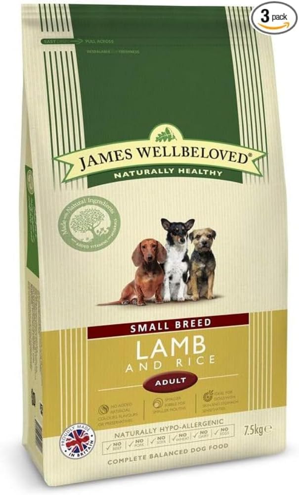Dog Food Lamb and Rice Adult Small Breed (1.5kg)