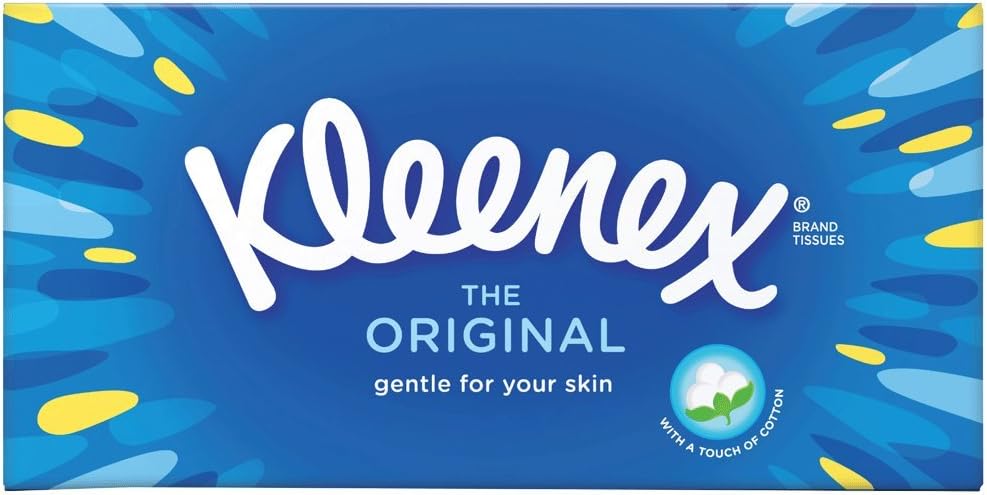 Kleenex Original Tissues - 12 Boxes (864 Tissues Total)